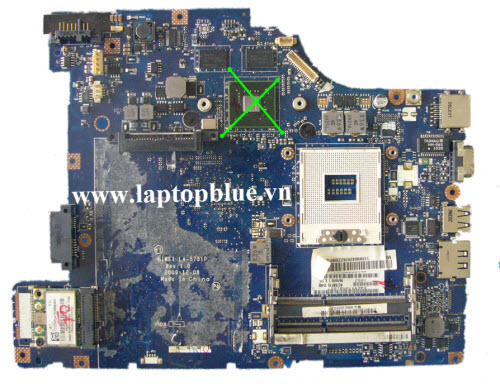 Chuyển VGA  Laptpop lenovo G460  mã mainboard LA-5751P